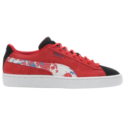 Puma Kids' Boys  Suede Classic In Splash Red/multi