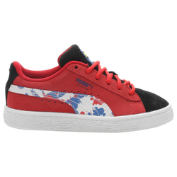 Boys' Preschool - PUMA Suede Classic - Splash Red/Multi