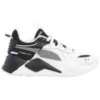 Puma rsx junior black and white sale