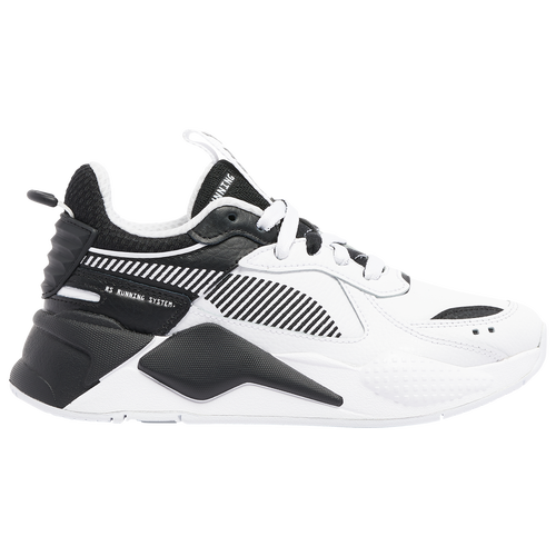 

Boys PUMA PUMA RS-X - Boys' Grade School Running Shoe White/Black Size 04.0