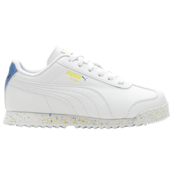 Boys' Preschool - PUMA Roma - White/Blue/Yellow