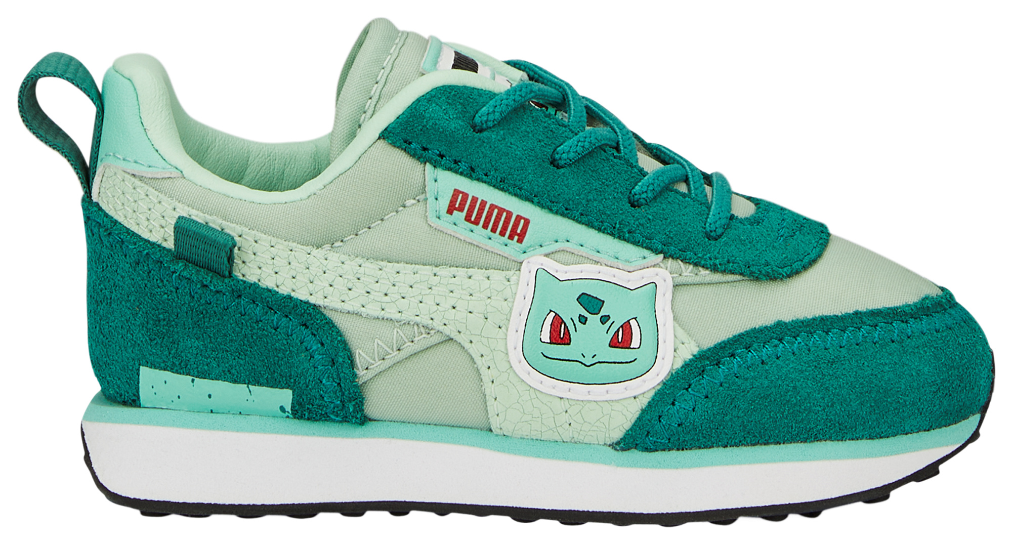 PUMA × Pokémon: Bulbasaur Rider FV Green Sneakers - Adult