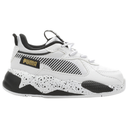 Boys' Toddler - PUMA RS-X - Black/White/Gold