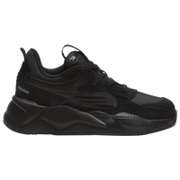 Puma rsx black toddler sale