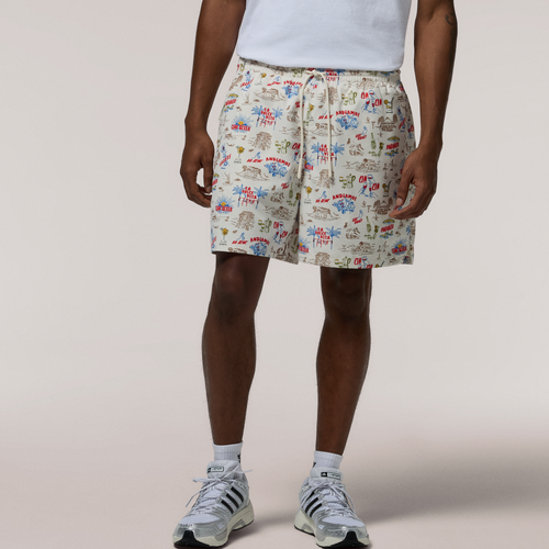 LCKR AA Nylon Shorts - LCKR Andiamo/Egret