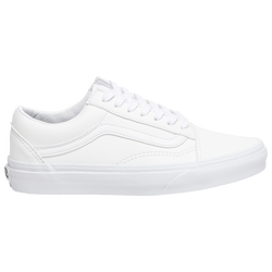 Boys' Grade School - Vans Old Skool - White/White