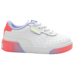 Girls' Toddler - PUMA Cali - White/Red/Purple