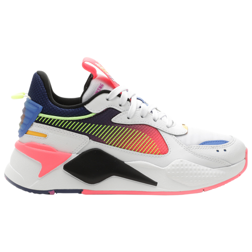 

Boys PUMA PUMA RS-X Sunset - Boys' Grade School Running Shoe White/Red/Blue Size 05.5