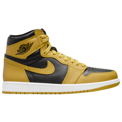 Men's - Jordan Retro 1 High OG  - Yellow/Black/White