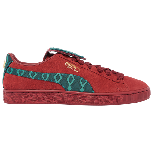 

PUMA Mens PUMA Dapper Dan Suede - Mens Shoes Red/Green Size 09.5