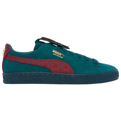 

PUMA Mens PUMA Dapper Dan Suede - Mens Shoes Green/Red Size 10.5