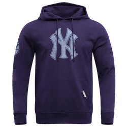 Men's - Pro Standard Yankees Pullover Hoodie - Midnight Navy