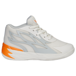 Boys' Preschool - PUMA MB.02 - Ultra Orange/Platinum Grey