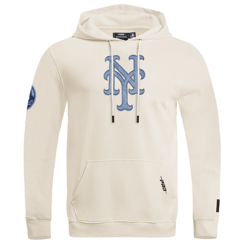  - Pro Standard Mets Pullover Hoodie - Linen