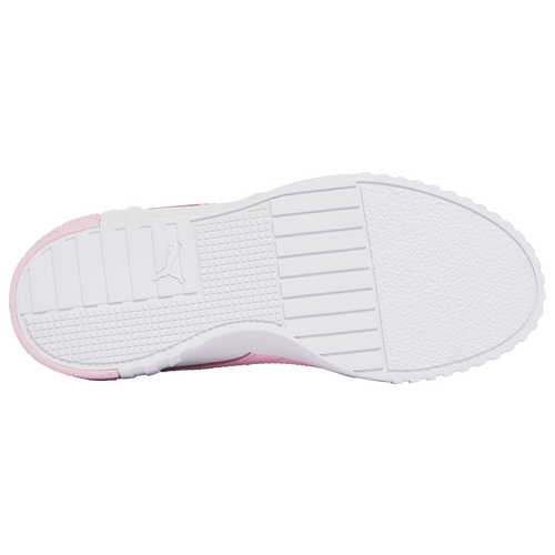 Puma cali white and pink sneakers on sale