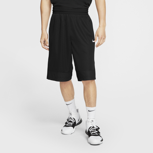 

Nike Mens Nike Icon Shorts - Mens Black/White Size L