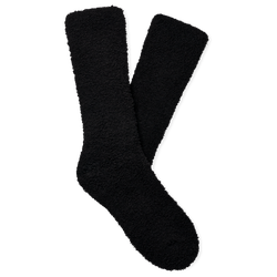 Men's - UGG Fincher Ultimate Cozy Crew Socks - Black/Black