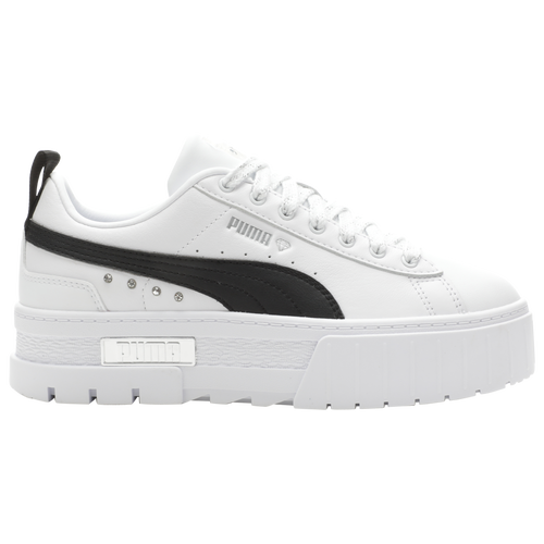 

PUMA Womens PUMA Mayze Flawless - Womens Training Shoes White/Black Size 07.5