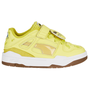 Puma SPONGEBOB - Zapatos de bebé - white black peach smoothie lemon  meringue/blanco 