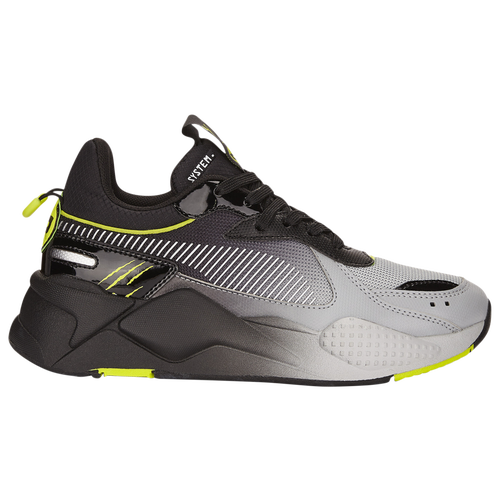 

PUMA Boys PUMA RS-X - Boys' Grade School Shoes Black/Gray/Lime Size 04.0