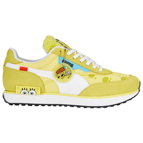 

PUMA Mens PUMA Future Rider x Spongebob - Mens Running Shoes Yellow/Yellow Size 11.0