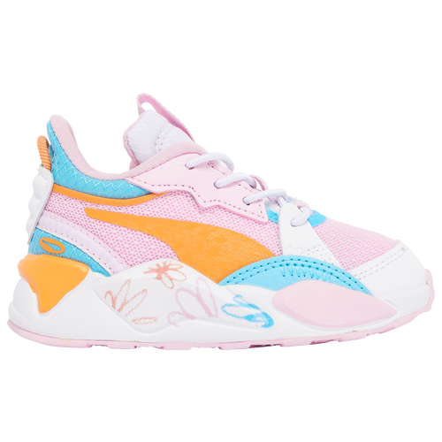 

Girls PUMA PUMA RS-XL Spring Sketchbook AC - Girls' Toddler Shoe Pearl Pink/Puma White/Bluefish Size 07.0