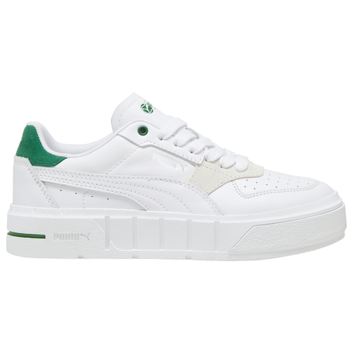 

PUMA Womens PUMA Cali Court - Womens Shoes White/Green Size 10.0