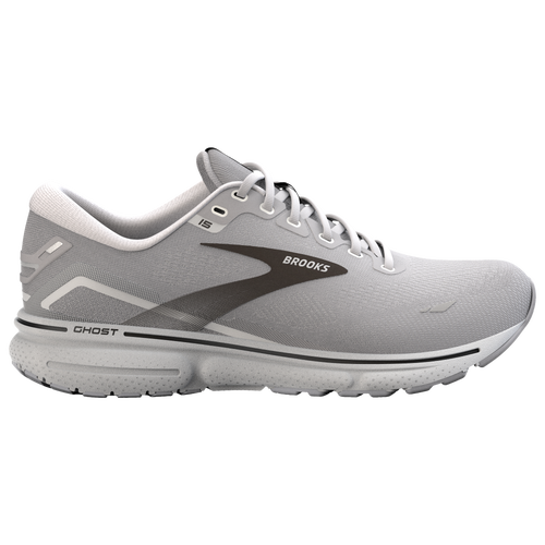 Brooks Mens  Ghost 15 In Alloy/oyster/black
