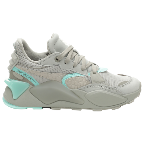 Puma Mens  Rs-xl Diamond Supply In Grey/teal