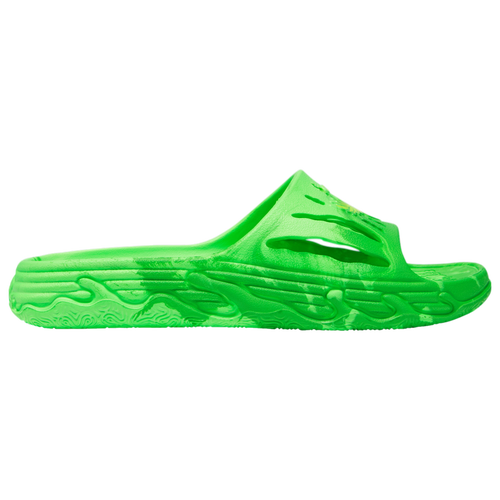 

PUMA Mens PUMA MB.03 Slides - Mens Shoes Green/Fluro Yellow Size 10.0