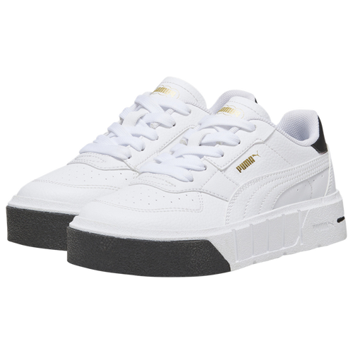 Puma cali leather sneakers 001 white best sale