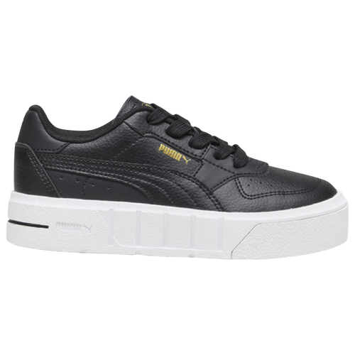 

PUMA Girls PUMA Cali Court Leather - Girls' Preschool Shoes Puma Black/Puma White Size 01.5