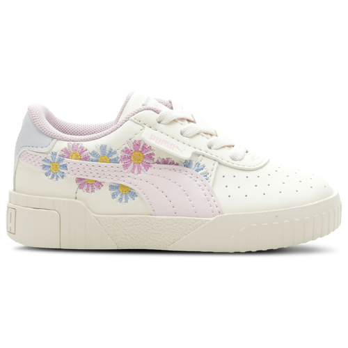 

PUMA Girls PUMA Cali Embroidered - Girls' Toddler Basketball Shoes Eggnog/Galaxy Pink/Arctic Ice Size 08.0