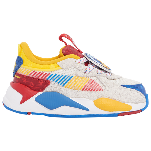 Puma Girls  Rs-x Paw Patrol Team Ac In Warm White/for All Time Red/team Royal