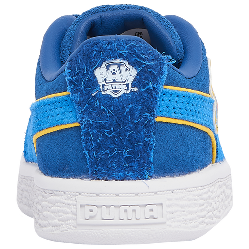 Puma Girls Suede Paw Patrol Chase AC Shoes Clyde Royal Racing Blue Pele Yellow Size 05.0