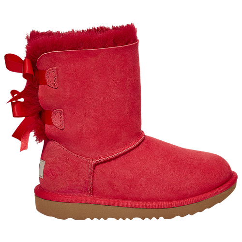 

Girls UGG UGG Bailey Bow II - Girls' Grade School Shoe Ribbon Red/Ribbon Red/Ribbon Red Size 04.0