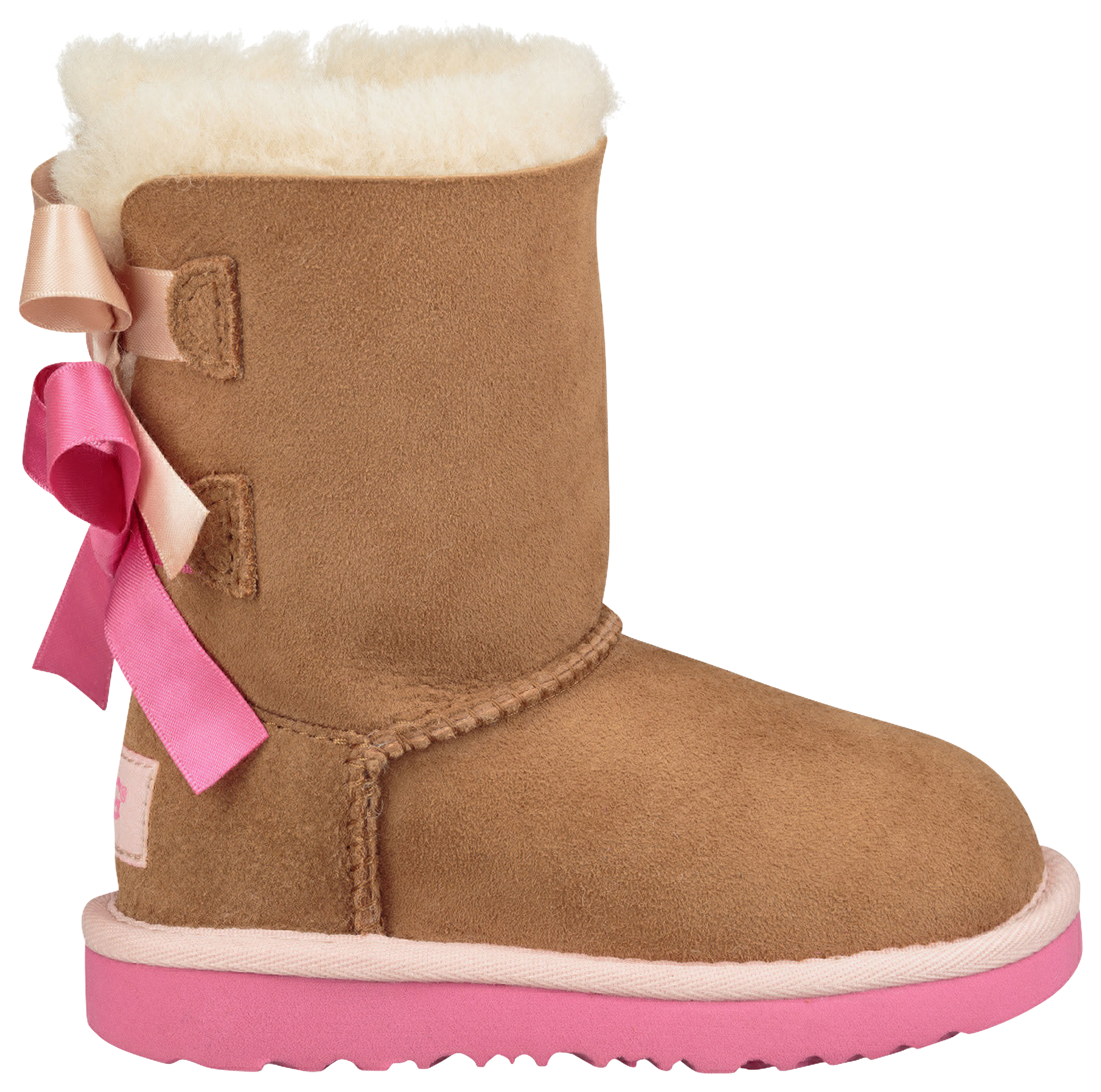 pink bailey bow uggs toddler