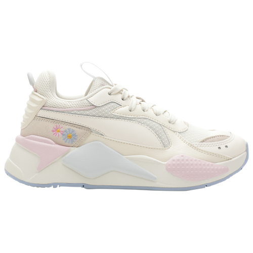 

PUMA Girls PUMA RS-X Embroidered - Girls' Grade School Running Shoes Eggnog/Winsome Orchid/Brunnera Blue Size 04.0