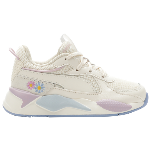 

PUMA Girls PUMA RS-X Embroidered - Girls' Preschool Running Shoes Eggnog/Winsome Orchid/Brunnera Blue Size 2.0