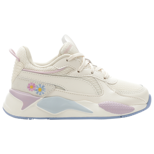 Puma Kids' Girls  Rs-x Embroidered In Eggnog/winsome Orchid/brunnera Blue