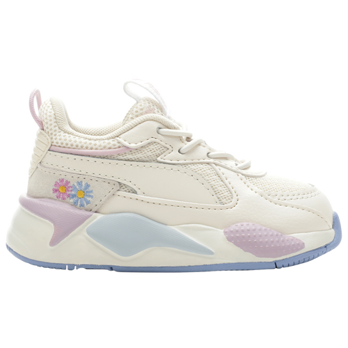 

PUMA Girls PUMA RS-X Embroidered - Girls' Toddler Basketball Shoes Winsome Orchid/Brunnera Blue/Eggnog Size 10.0