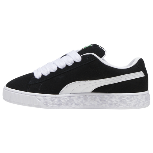 Men s Puma Suede XL Black White 13