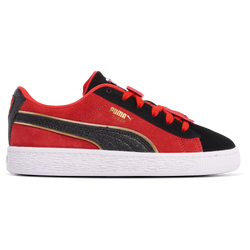 Girls' Preschool - PUMA Suede LOL Surprise - Black/Red