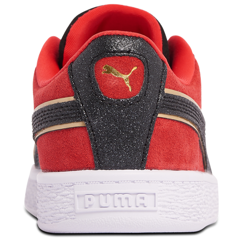 Red pumas suede foot locker sales