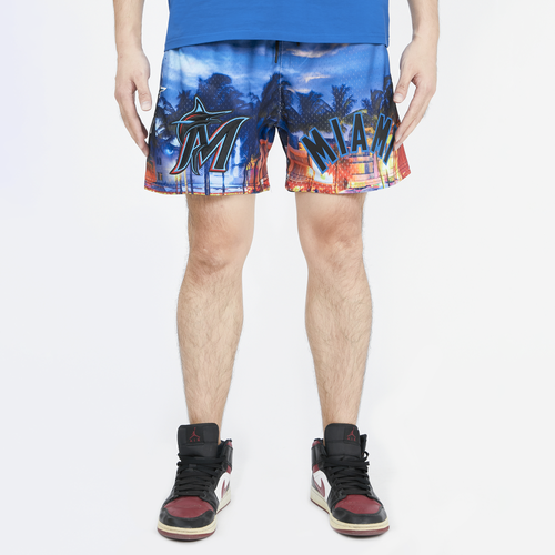 

Pro Standard Mens Pro Standard Marlins City Scape Mesh Shorts - Mens Multi/Multi Size M