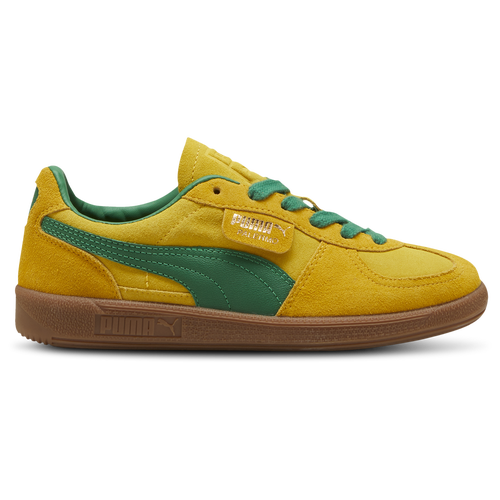 Puma Mens Palermo Shoes Pele Yellow Green Size 10.5