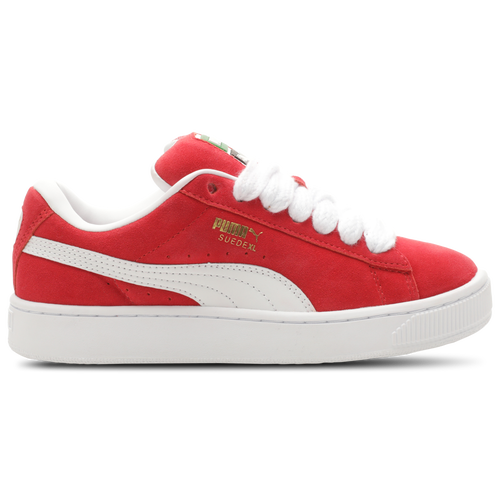 

PUMA Boys PUMA Suede XL - Boys' Grade School Basketball Shoes Red/White Size 7.0