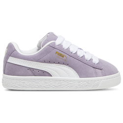 Girls' Preschool - PUMA Suede XL - Purple/White