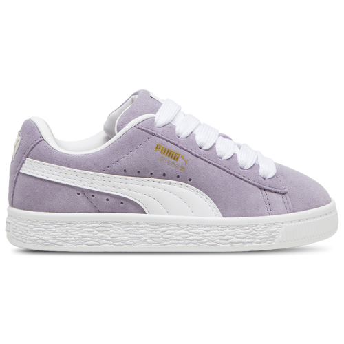 

Girls Preschool PUMA PUMA Suede XL - Girls' Preschool Shoe Purple/White Size 12.0