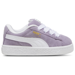 Girls' Infant - PUMA Suede XL AC - Purple/White